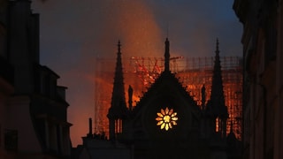 Brand bei Notre-Dame
