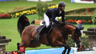 Steve Guerdat und Bianca.