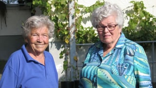 Zwei ältere Frauen Zwei ältere Frauen