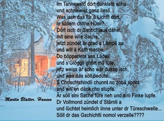 Hütte im Schnee.