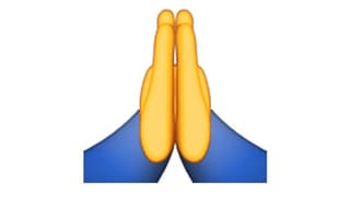 Emoji «Person mit gefalteten Händen» Emoji «Person mit gefalteten Händen»