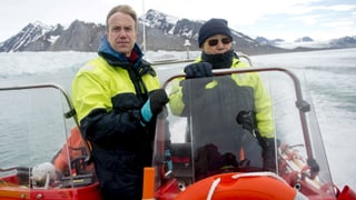 Ban Ki-Moon (rechts) im Juli 2015 auf seiner Norwegen-Reise. 