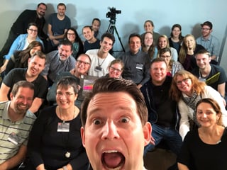 Good Mood bei unseren Comedians und natürlich dem Publikum! Good Mood bei unseren Comedians und natürlich dem Publikum!