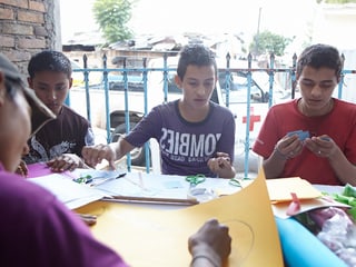 Freizeitprogramme für Kinder in Honduras.