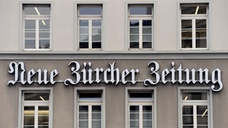 Gebäude der NZZ in Zürich