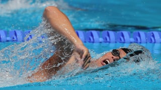 Dominik Meichtry an der WM in Barcelona.