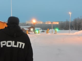 Grenzübergang Russland-Norwegen
