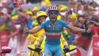 Nibali gewinnt die 19. TdF-Etappe.