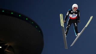 Simon Ammann gehört zu den Teamleadern in der Schweizer Delegation.