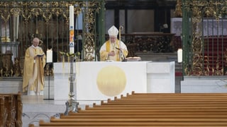 So leer wie an Ostern soll es in den Kirchen möglichst bald nicht mehr sein.