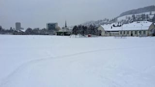 Langlauf-Loipe in der Stadt St. Gallen