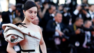 Die chinesische Schauspielerin Fan Bingbing in einem Abendkleid.