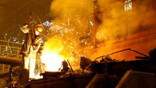 Auch heute spielt die Eisenindustrie in Dnjepropetrowsk noch eine wichtige Rolle.