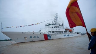 Das Such- und Patrouillen-Schiff «Haixun 01»