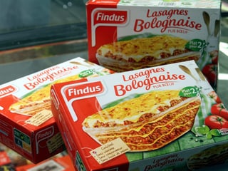 Drei Packungen Findus Lasagne