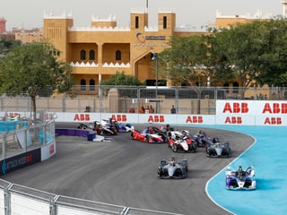Die Formel E ist zu Gast in Saudi-Arabien.