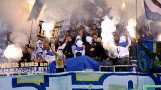  Pyro-Aktion (Symbolbild) von Luzerner Fans.