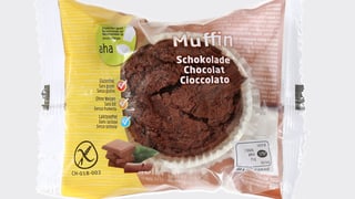 Schoko-Muffin von Migros.