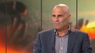 Andy Egli im SRF Fernsehstudio.