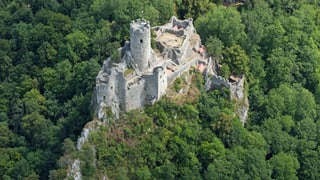 Luftaufnahme Schloss Neu-Falkenstein Luftaufnahme Schloss Neu-Falkenstein