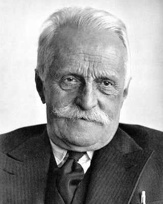 Porträtbild von Otto von Greyerz. Porträtbild von Otto von Greyerz.