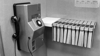 Telefonkabine 1972
