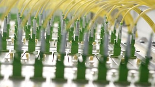 Glasfaserkabel des deutschen Kabelanbieters Kabel Deutschland. Glasfaserkabel des deutschen Kabelanbieters Kabel Deutschland.
