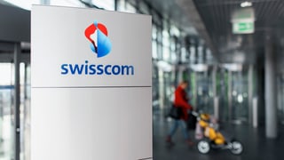 Logo der Swisscom. Logo der Swisscom.
