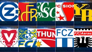 Diese 10 Teams bestreiten die neue Saison.