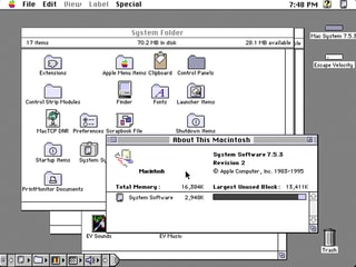 Interface Macintosh