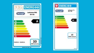 Abbildung Energieetiketten. Abbildung Energieetiketten.
