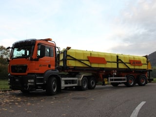 Der Sole-Sattelschlepper