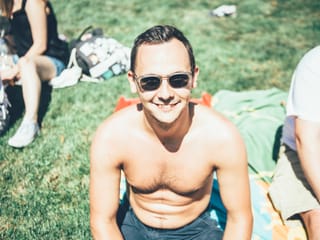 Festivalbesucher Festivalbesucher