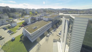 Der Standort von «Feld 3» im St. Galler Lerchenfeld direkt bei der Empa.