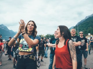 Mitch und Chris am Greenfield Festival
