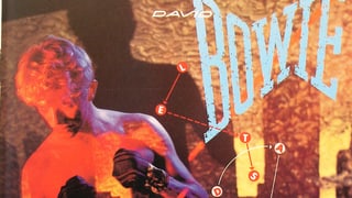 David Bowie auf seinem Cover von «Let's Dance».