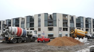 Baustelle in Polen Baustelle in Polen