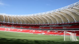Blick auf die Zuschauerränge im Stadion Beira-Rio,