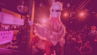 Teilnehmer*in am Kweer Ball Zürich Teilnehmer*in am Kweer Ball Zürich