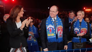 Prinzessin Stéphanie, Fürst Albert und Fürstin Charlène Prinzessin Stéphanie, Fürst Albert und Fürstin Charlène