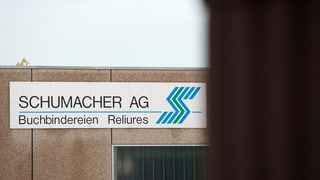 Das Fabrikgebäude der Schumacher AG.
