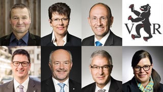 Die sieben Regierungsratskandidaten in Ausserrhoden