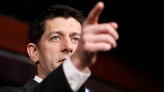Paul Ryan, Speaker des Repräsentantenhauses, wähernd einer Rede Paul Ryan, Speaker des Repräsentantenhauses, wähernd einer Rede