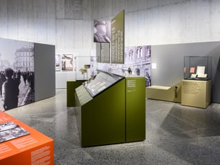 Die Ausstellung des Landesmuseums widmet sich dem Landesstreik von 1918.