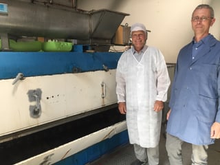 Georg Herriger und René Burri von der GZM AG Georg Herriger und René Burri von der GZM AG