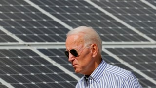 Biden besucht Solar-Anlage in Plymouth, 28. Januar 2021 Biden besucht Solar-Anlage in Plymouth, 28. Januar 2021