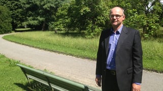 Auf dem Friedhof Sihlfeld: Rolf Steinmann ist der Verwalter des grössten Friedhofs der Stadt Zürich.
