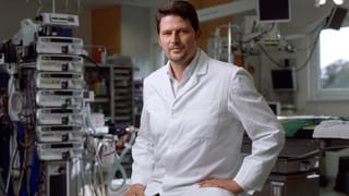 Der Chefarzt der Kinderherzchirurgie Michael Hübler. Der Chefarzt der Kinderherzchirurgie Michael Hübler.