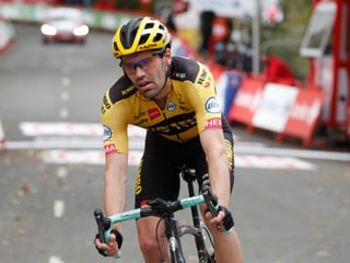 Der Niederländer Tom Dumoulin. Der Niederländer Tom Dumoulin.