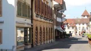 Blick in die Murtner Altstadt